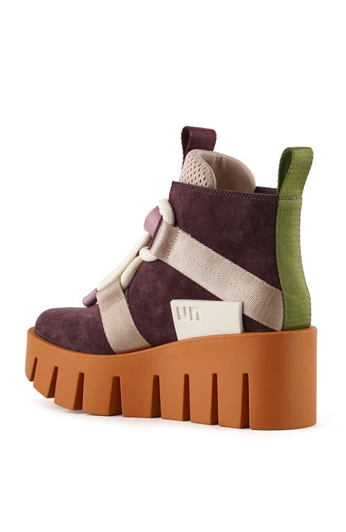 United Nude Grip Nomad Lo Platform Lug Bootie In Multi
