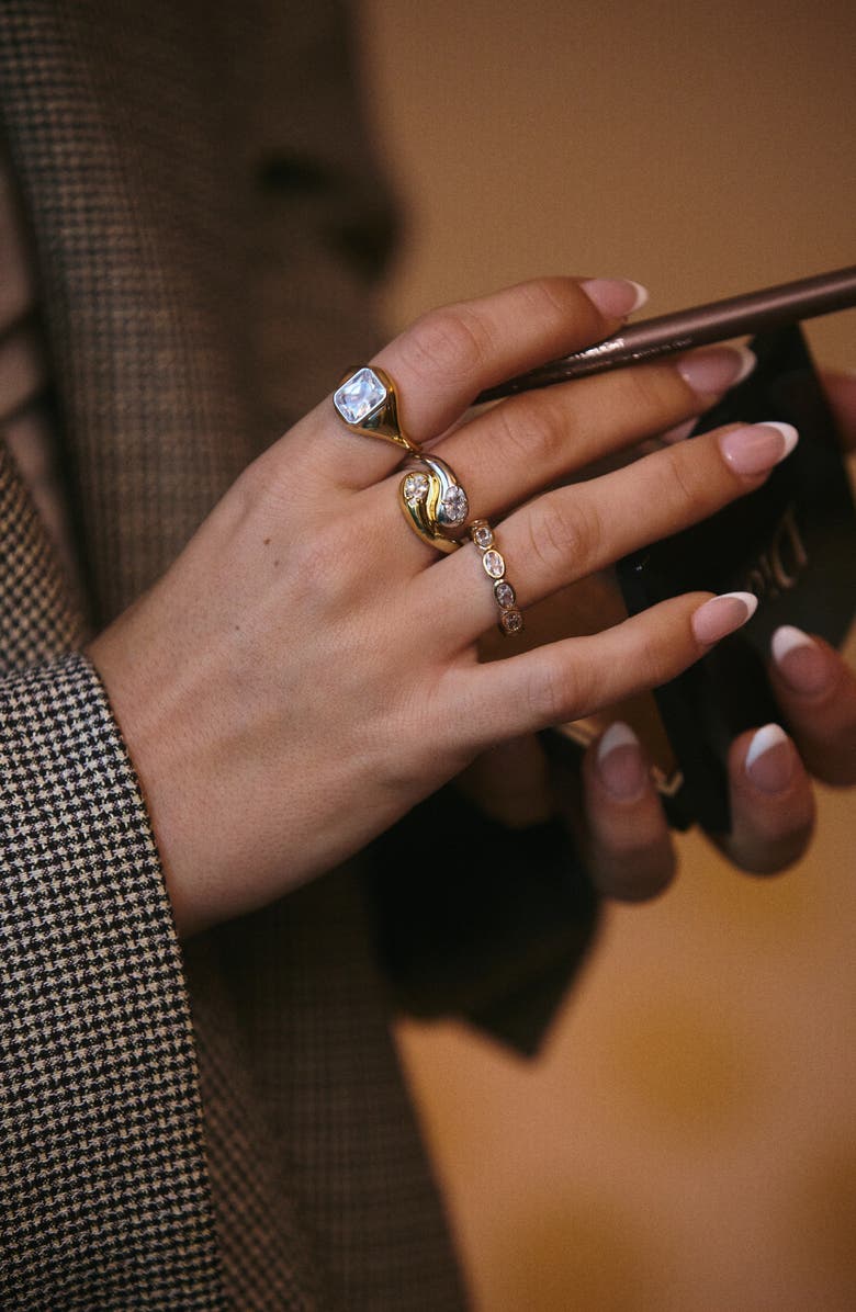 Luv AJ The Palais Eternity Ring, Alternate, color, Gold