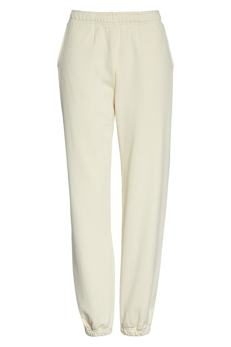 Gender Inclusive Heavy Fleece Sweatpants, Alternate, color, BUTTERCREAM