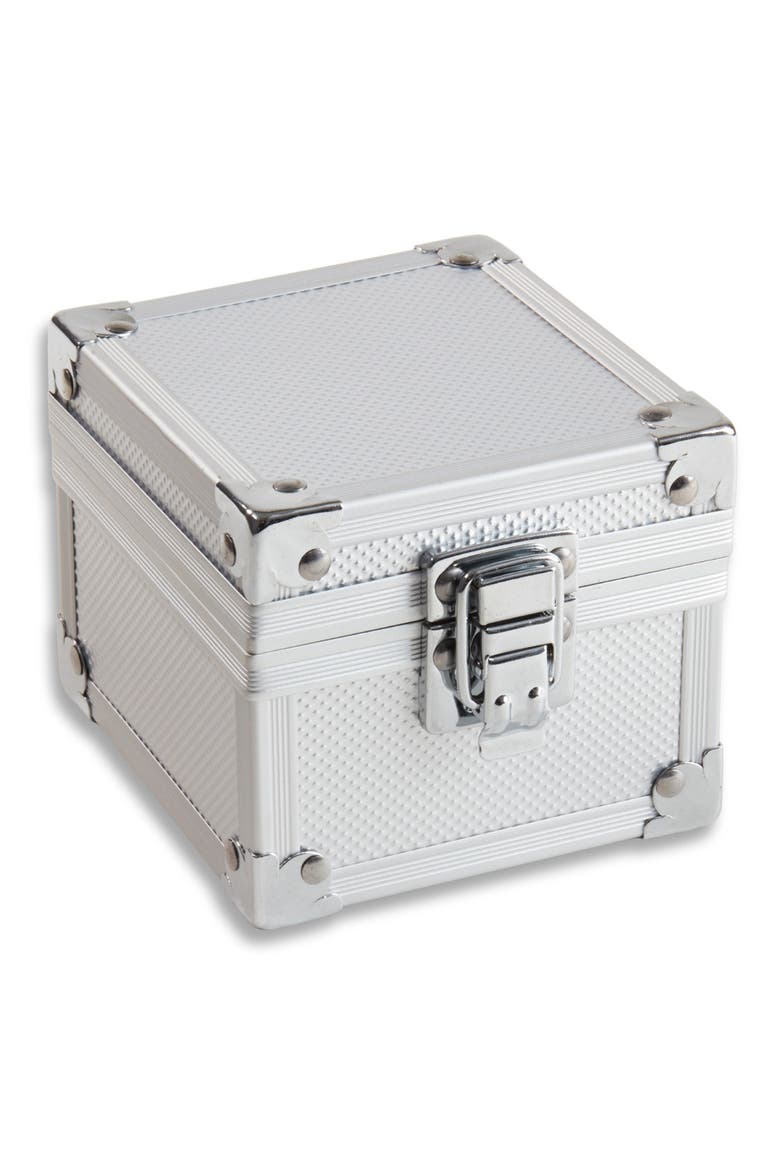 Single Watch Case, Main, color, SILVER