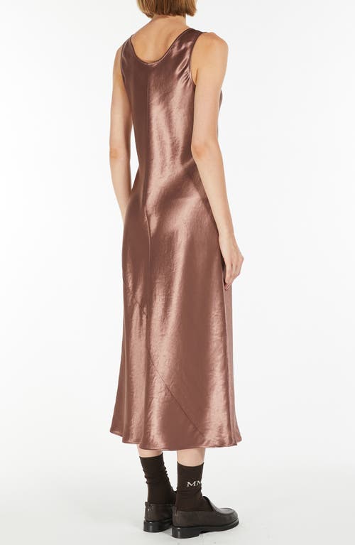 Mm Talete Sleeveless A-line Dress In Mauve