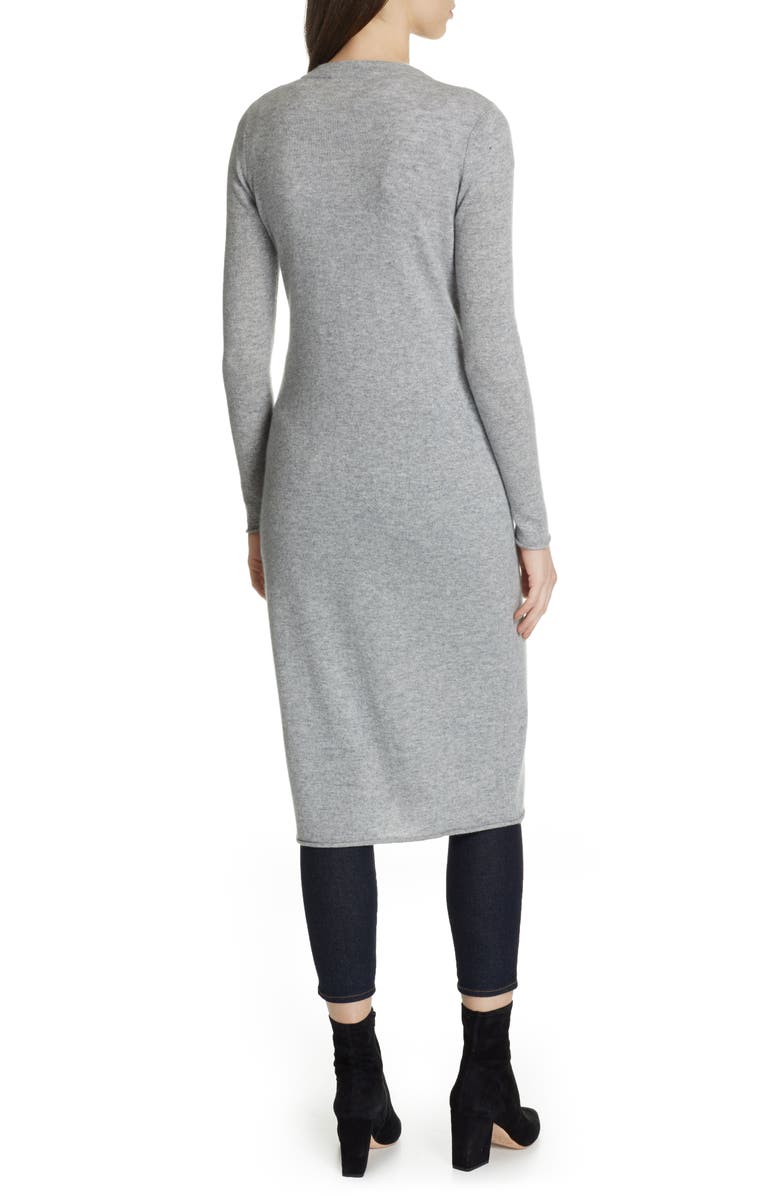 autumn cashmere Long Cashmere Cardigan, Alternate, color, 