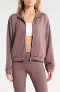 Z by Zella Whisper Knit Ruched Jacket