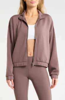 Whisper Knit Ruched Jacket