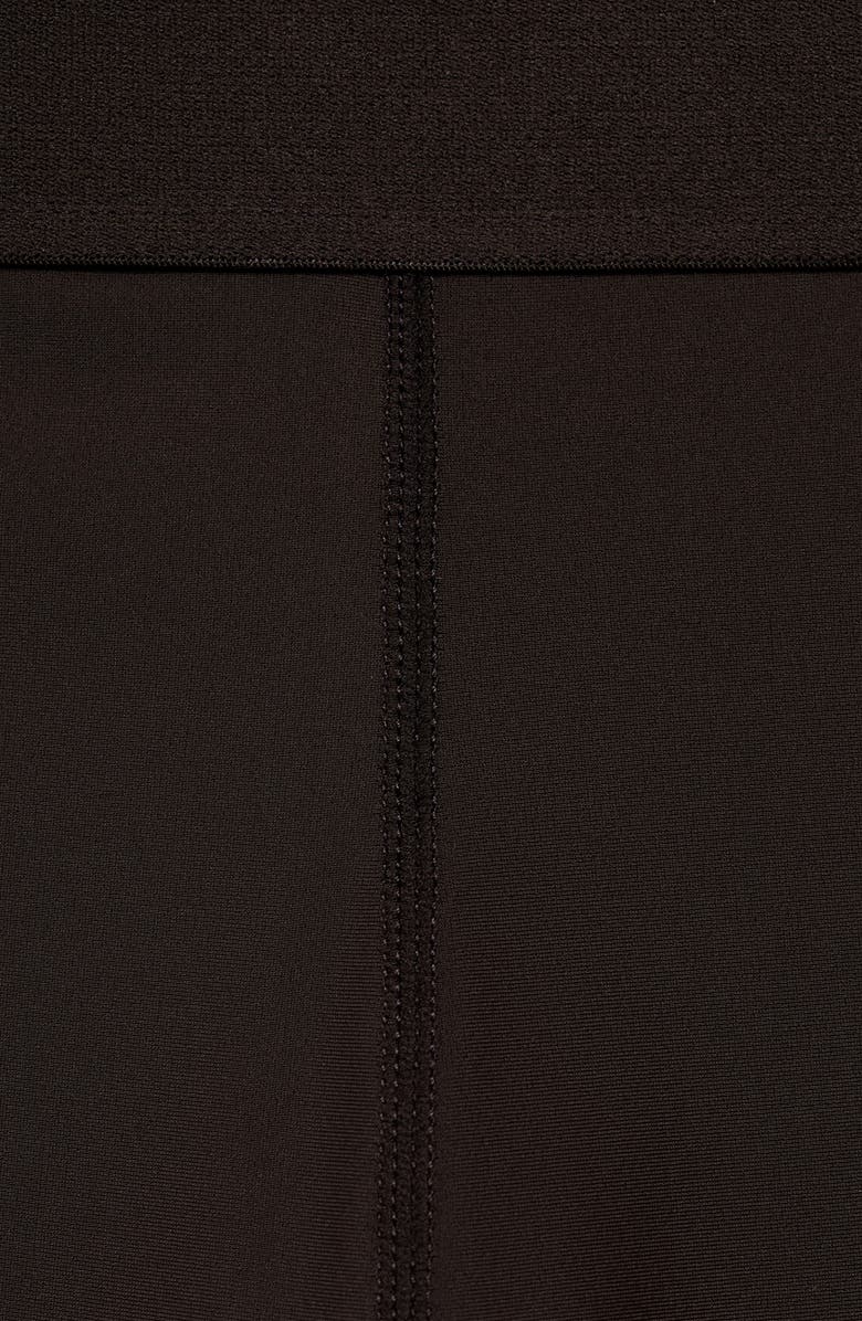 MANGO Selection Zip Hem Leggings, Alternate, color, Brown