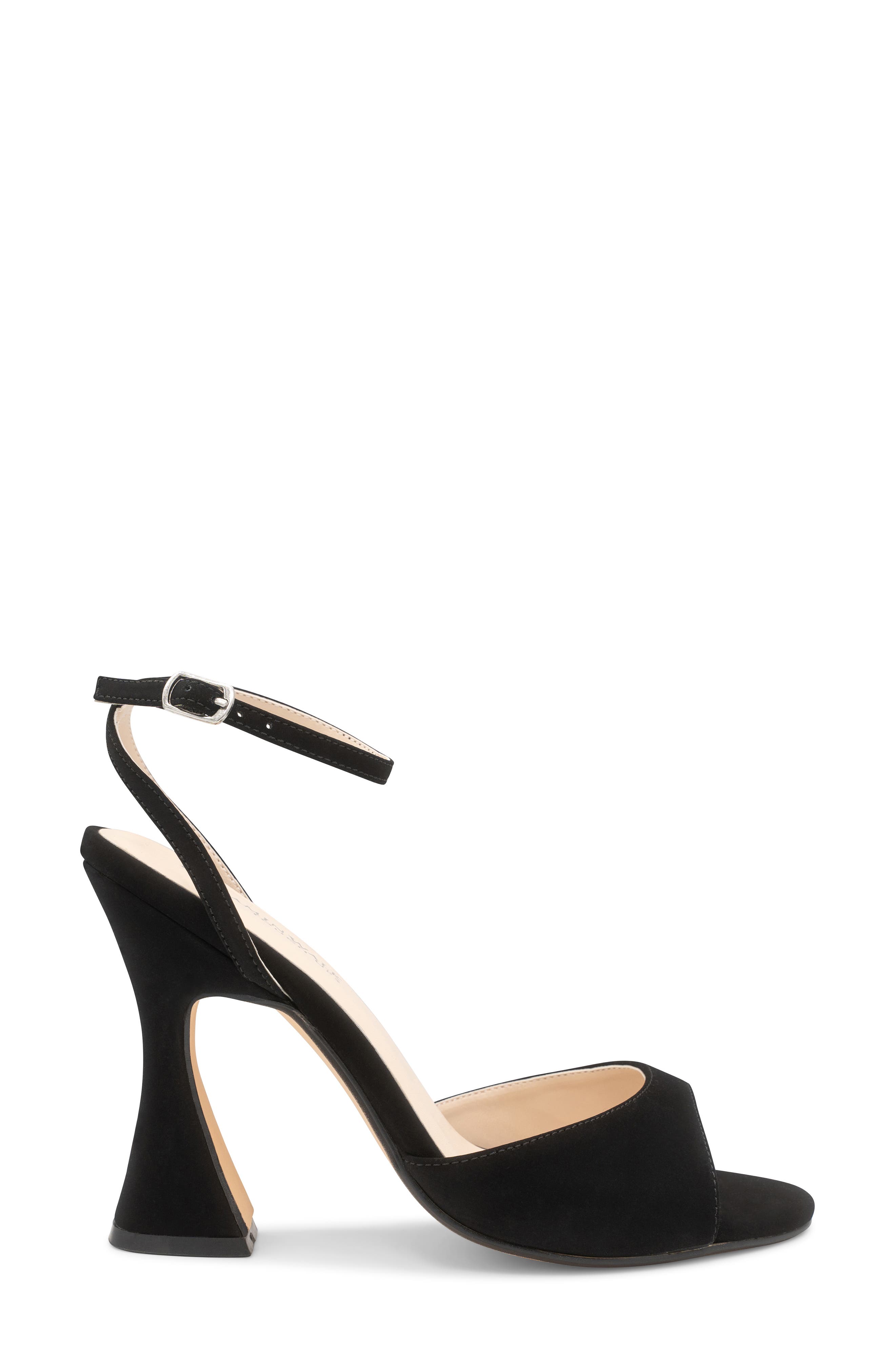 Touch Ups Quinn Ankle Strap Sandal, Alternate, color, Black