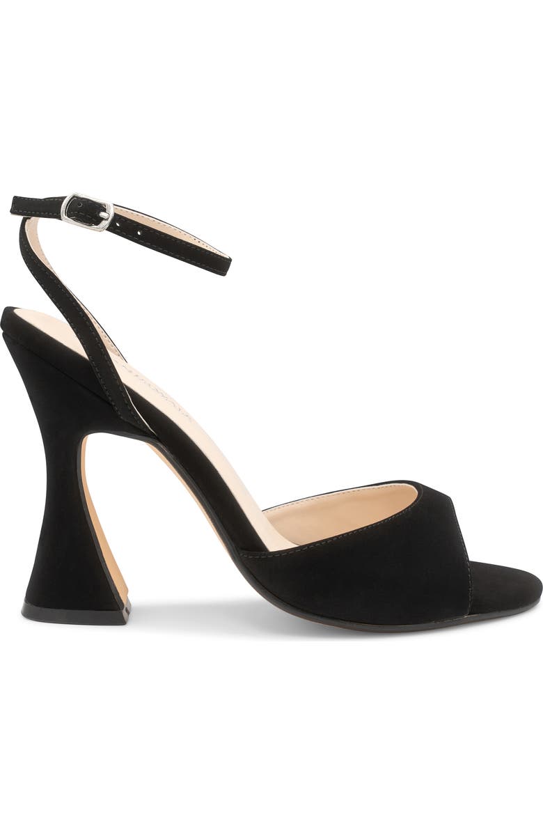 Touch Ups Quinn Ankle Strap Sandal, Alternate, color, Black
