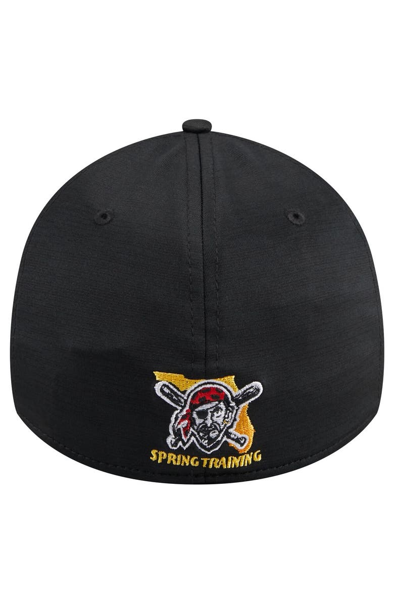 New Era Men's New Era Black Pittsburgh Pirates Spring Training Digi 39THIRTY Flex Hat, Alternate, color,