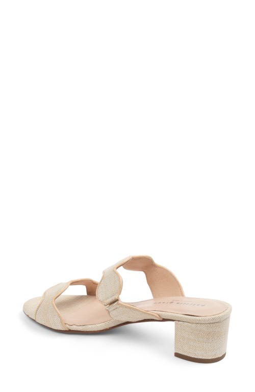 Shop Patricia Green Palm Beach Slide Sandal In Natural Linen