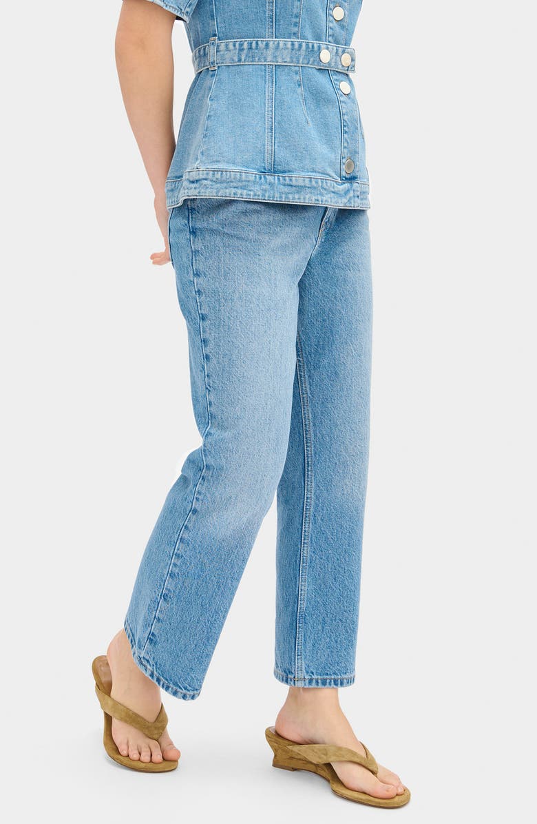 ALIGNE Kick Flare Jeans, Alternate, color, New Lightwash