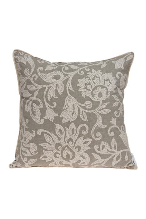 Amila Transitional Pillow - 20" x 20" - Tan