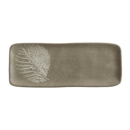 Porto Brasil Rectangular Platter Medium Set Of 4 In Gray