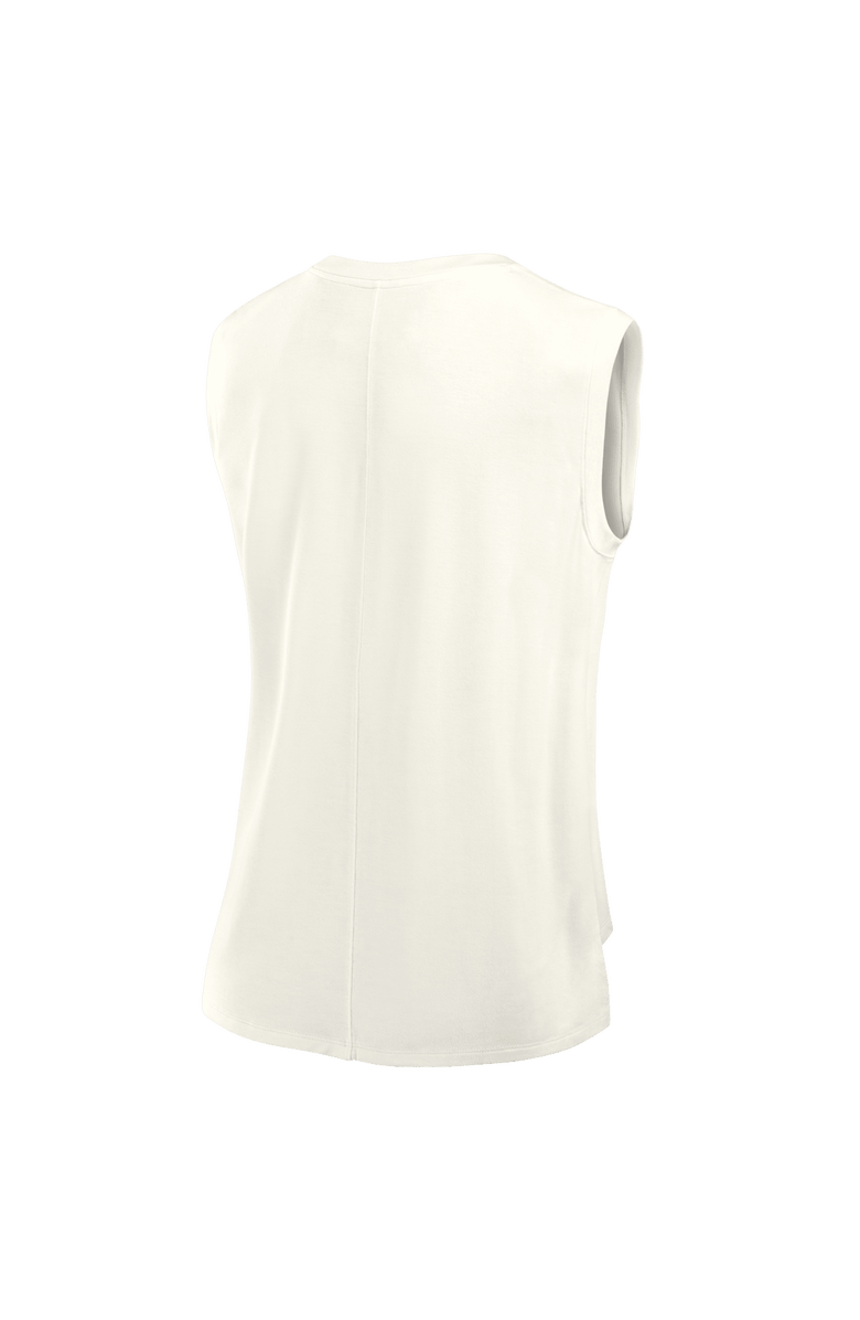 FANATICS Women's Fanatics Cream Pittsburgh Steelers Studio Embrace Tank Top, Alternate, color, Cream