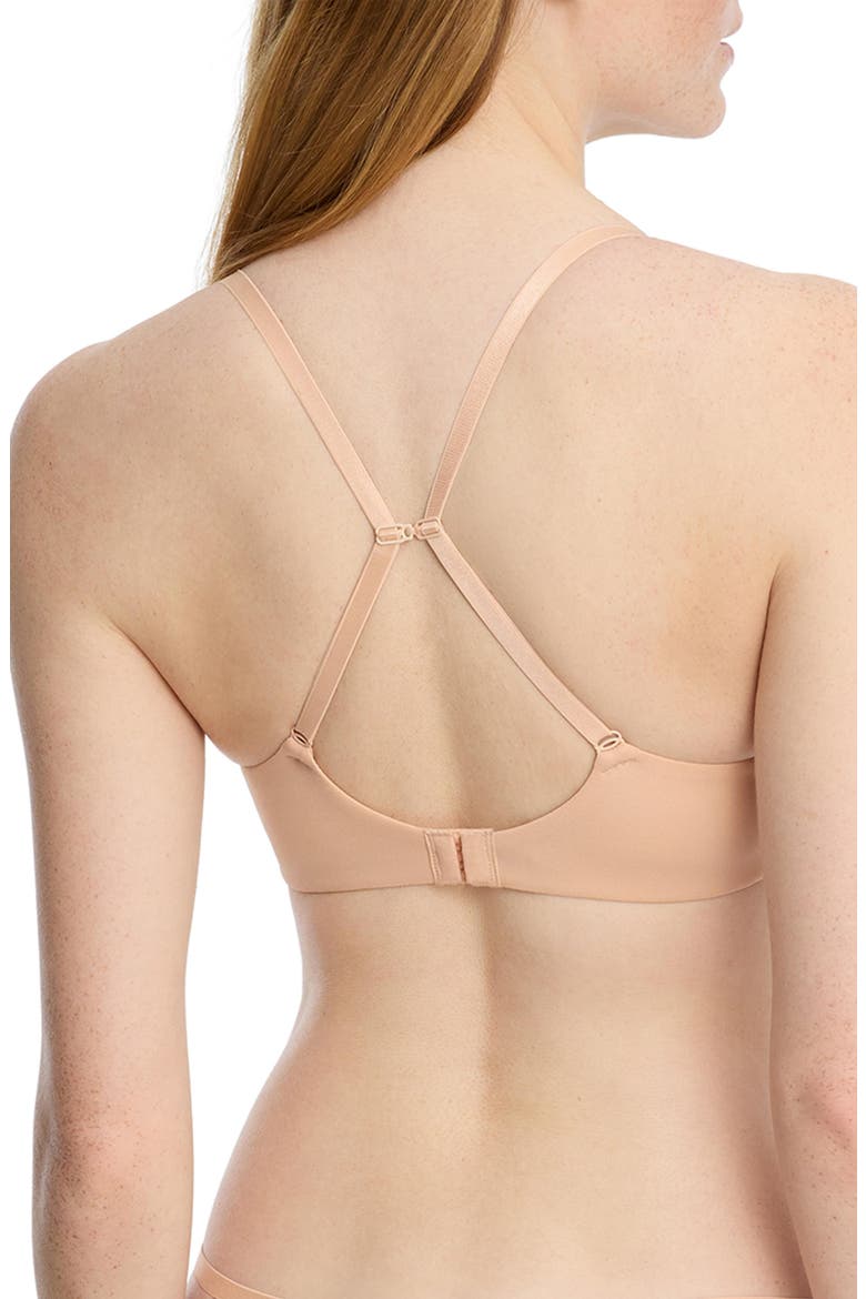 Insider Convertible T-Shirt Bra, Alternate, color, Coral Sand