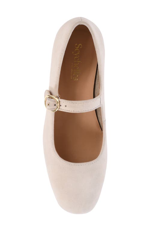 Seychelles Magnolia Mary Jane Flat In Sand