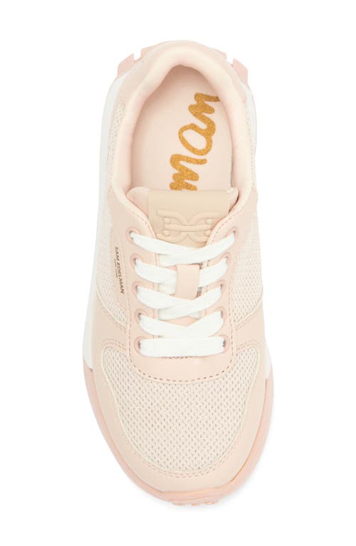 Shop Sam Edelman Kids' Lenny Erika Sneaker In Blush