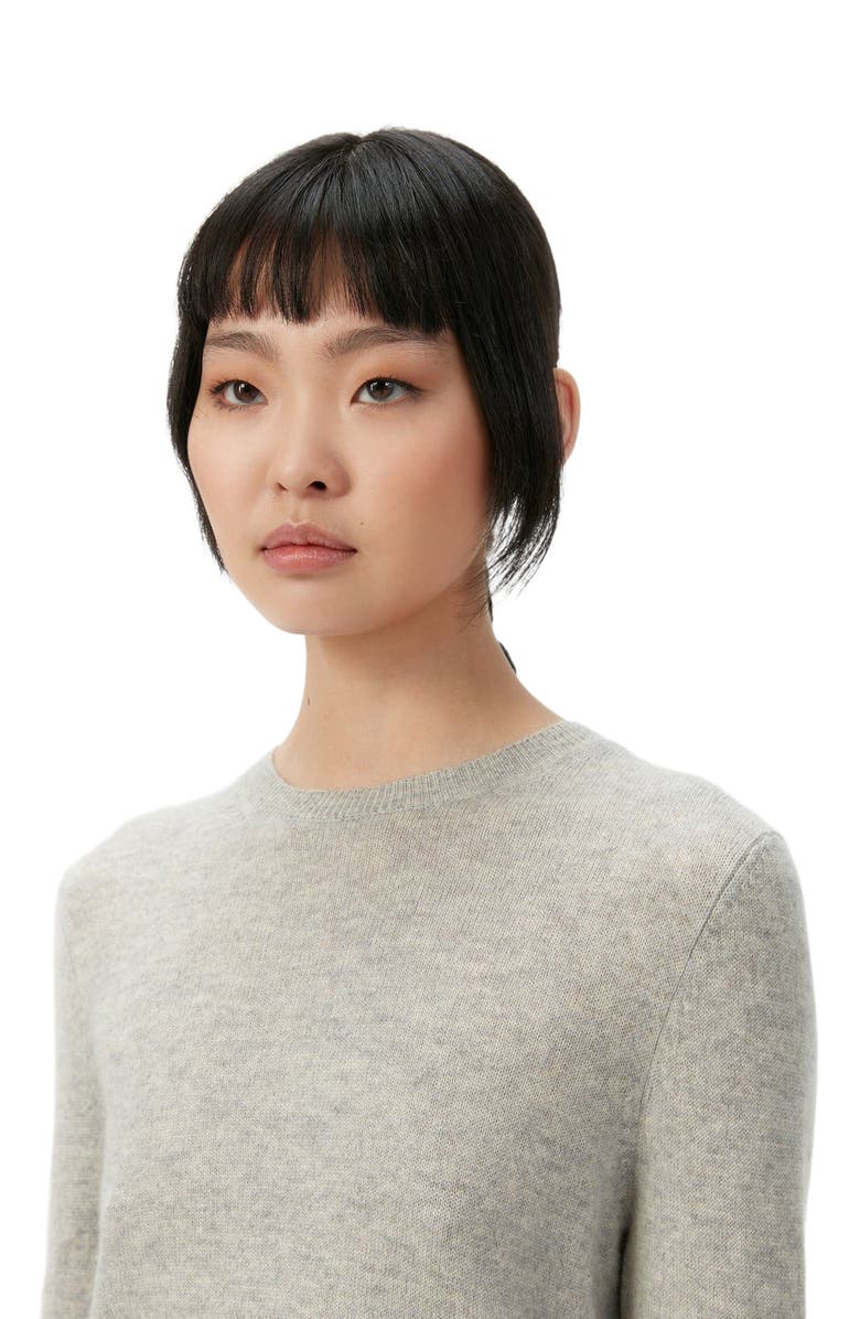 GOBI Mongolian Cashmere $99 Cashmere Hat & Sweater Set, Alternate, color, Dawn Blue