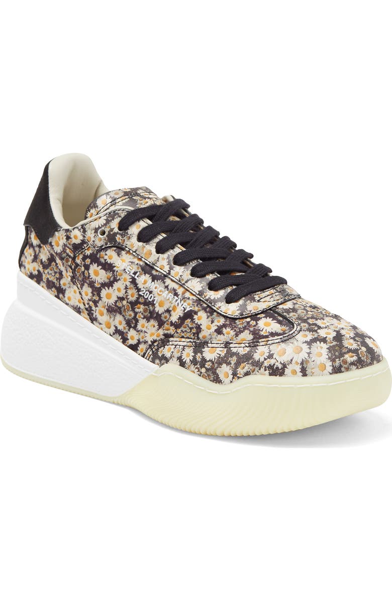 Stella McCartney Daisy Print Low-Top Sneaker, Main, color,