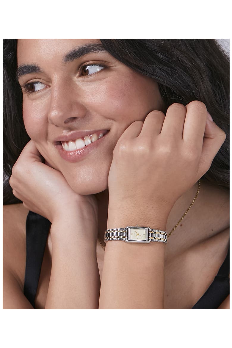 Petit Grove Bracelet Watch, 16mm, Alternate, color, IVORY
