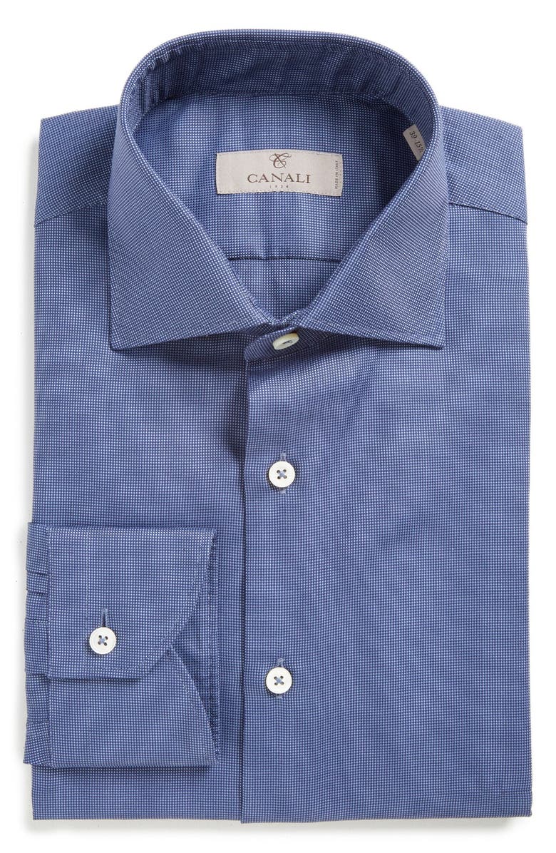 Canali Regular Fit Dress Shirt, Main, color, 