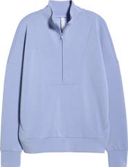 Zella Soft Luxe Half Zip Pullover