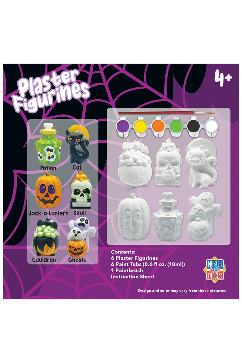 Halloween Plaster Figurine Paint Set, Alternate, color, Multicolor