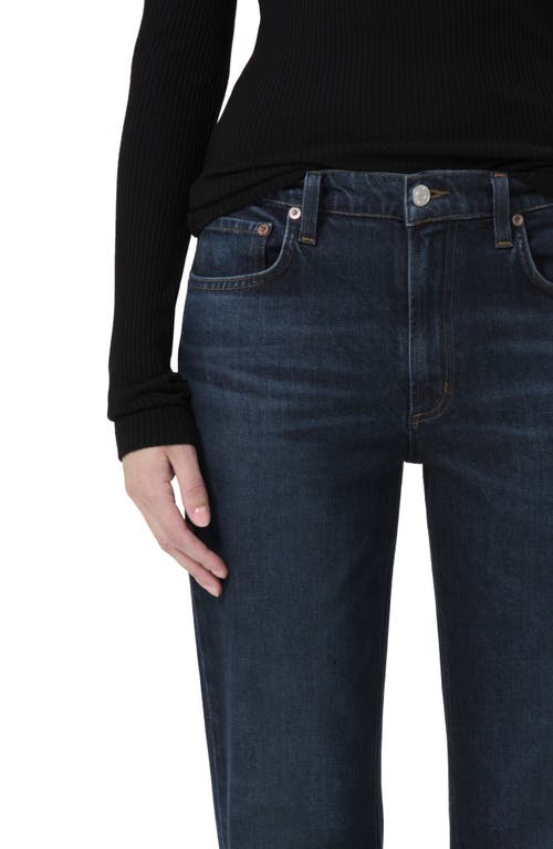 Agolde Kye High Waist Ankle Straight Leg Jeans In Anthem