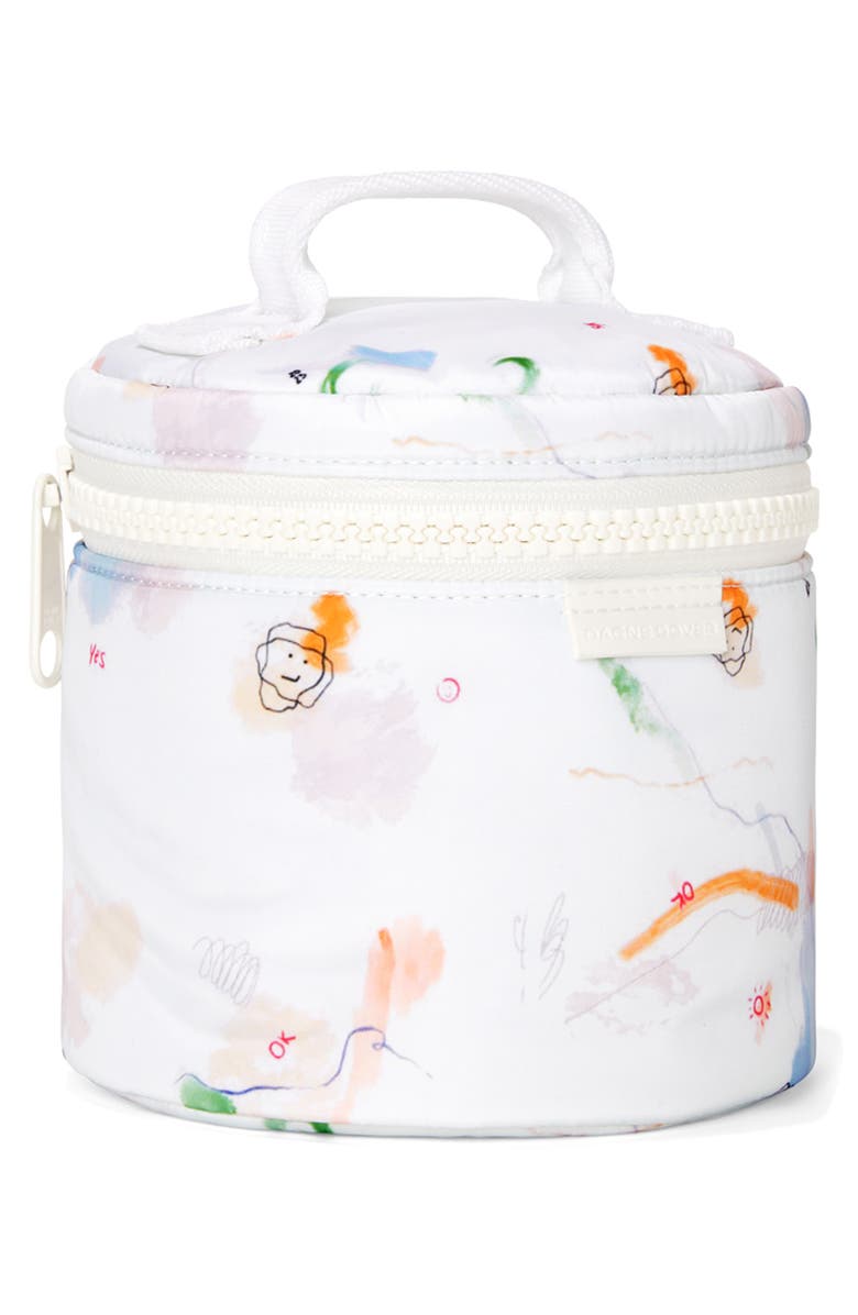 Dagne Dover Small Mila REPREVE<sup>®</sup> Recycled Polyester Toiletry Organizer Bag, Alternate, color,