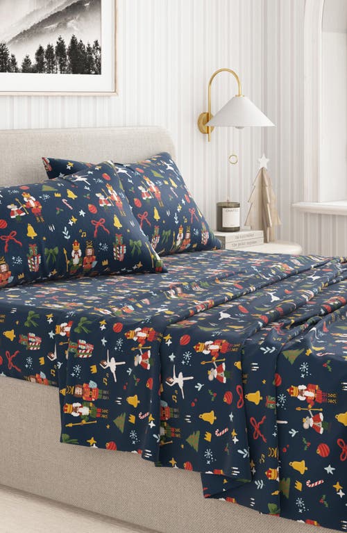 Woven & Weft Turkish Cotton Flannel Holiday Sheet Set