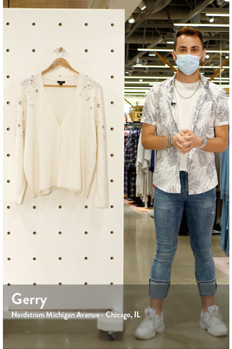 Embellished Cardigan Sweater video