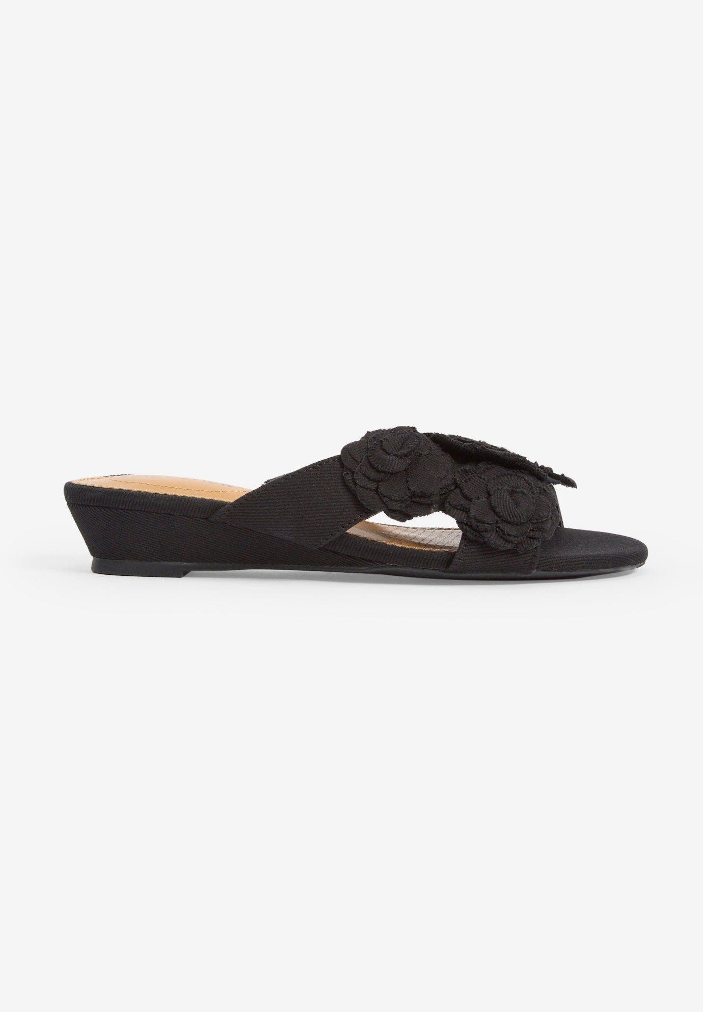 The Carmen Slip On Mule, Alternate, color, BLACK