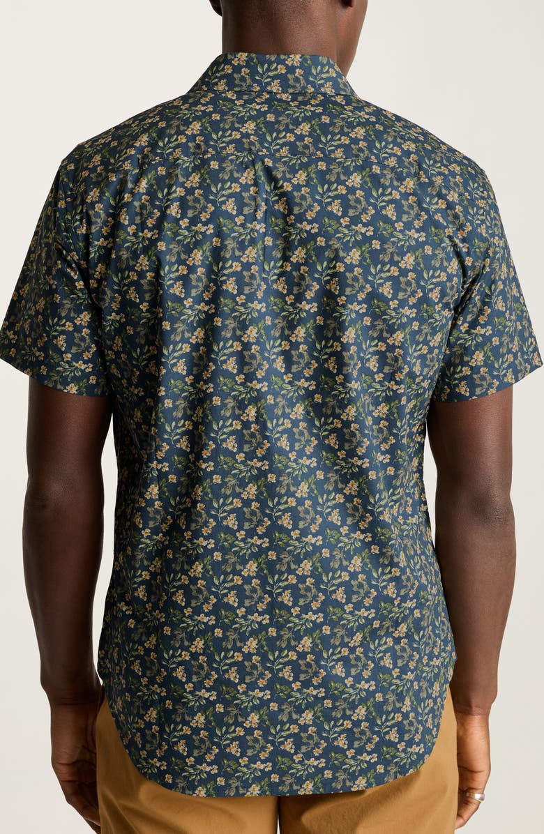 Bonobos Riviera Floral Short Sleeve Stretch Cotton Button-Up Shirt, Alternate, color, Daylight Floral V4 C11