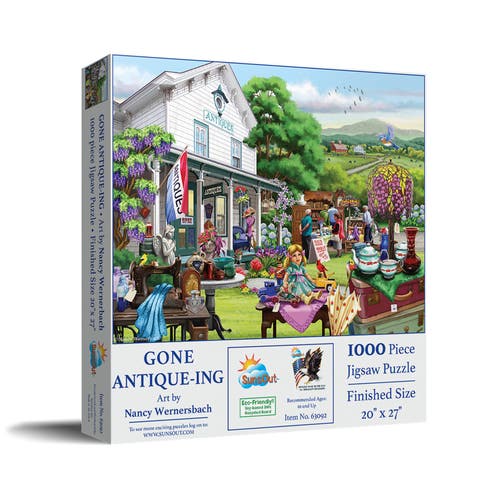 Gone Antique-ing 1000 piece Jigsaw Puzzle for Adults