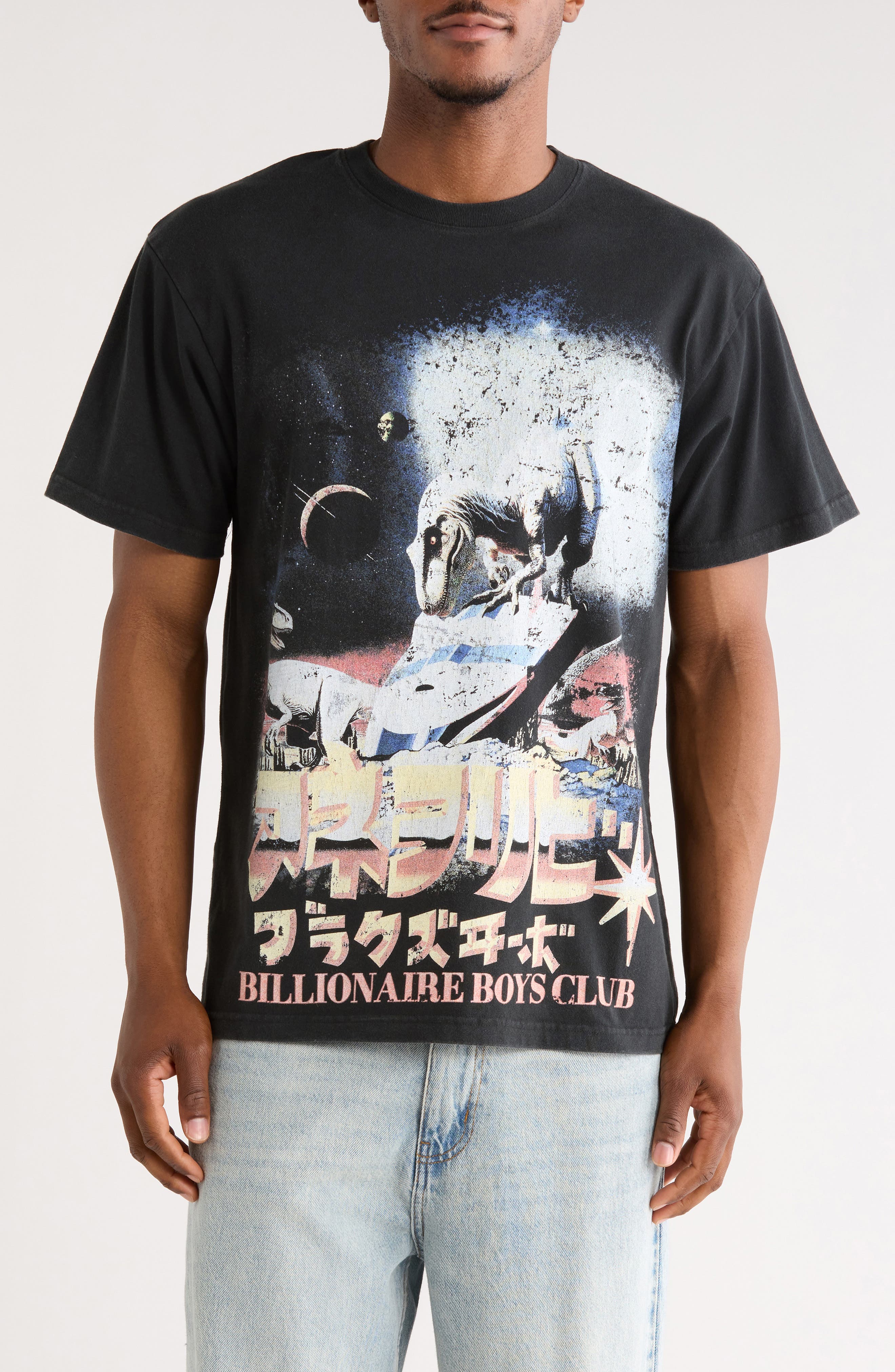 Billionaire Boys Club Lost Oversize Cotton Graphic T-Shirt
