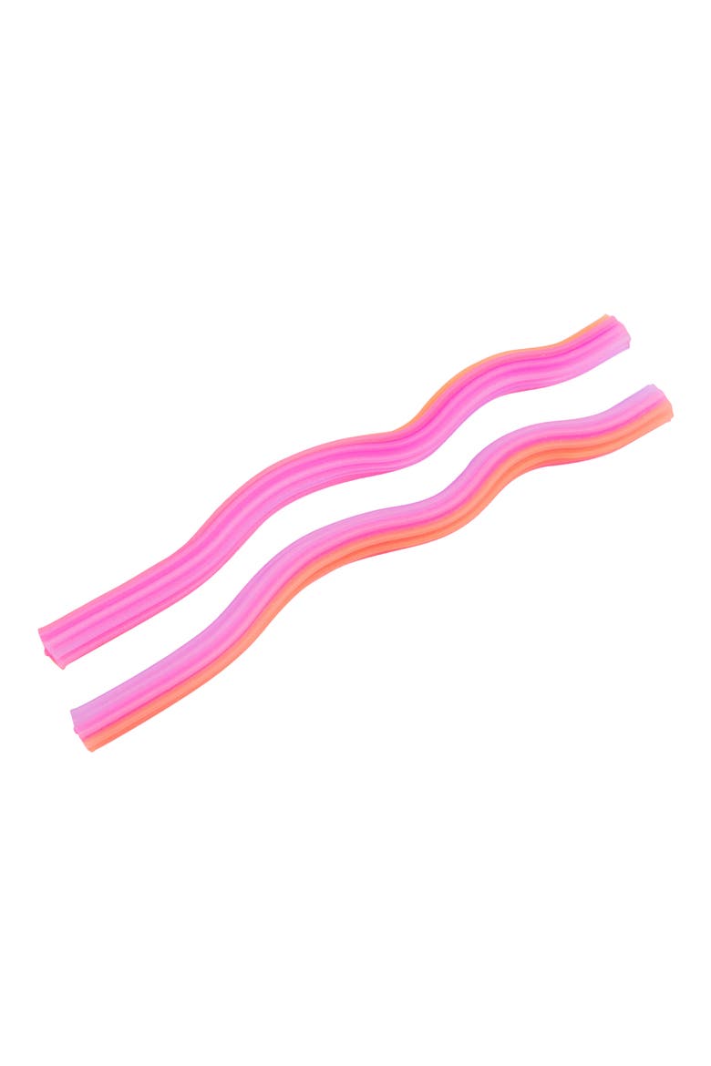 Wiggle Candles, Alternate, color, LAVENDER PINK ORANGE
