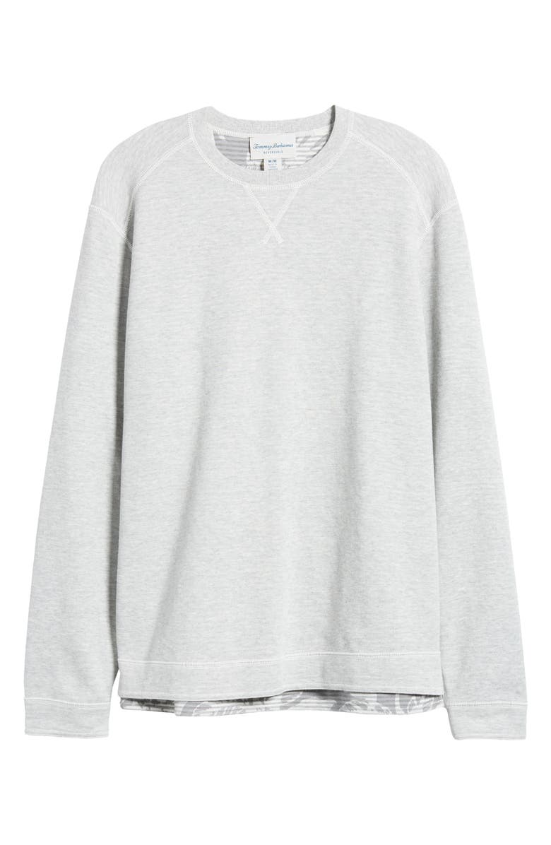 Tommy Bahama Costa Flora Cotton Blend Crewneck Sweatshirt, Alternate, color, 