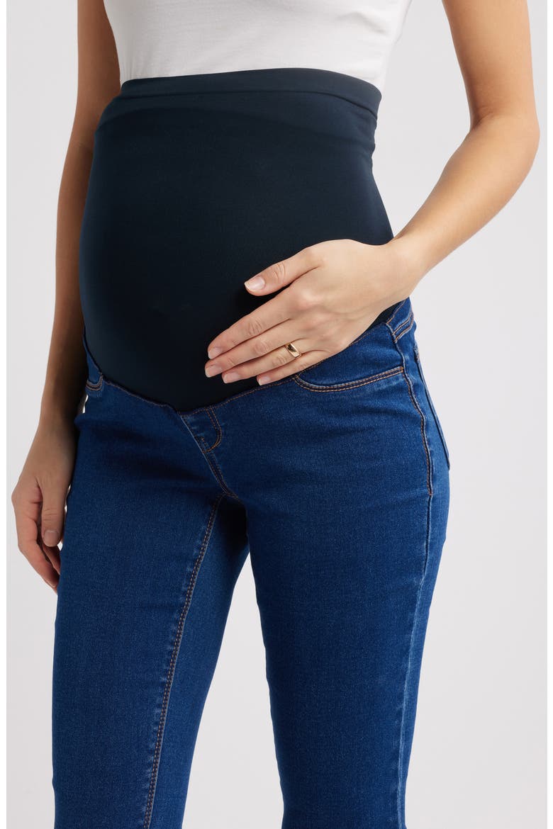 Butter Maternity Ankle Skinny Jeans, Alternate, color, SAFIA