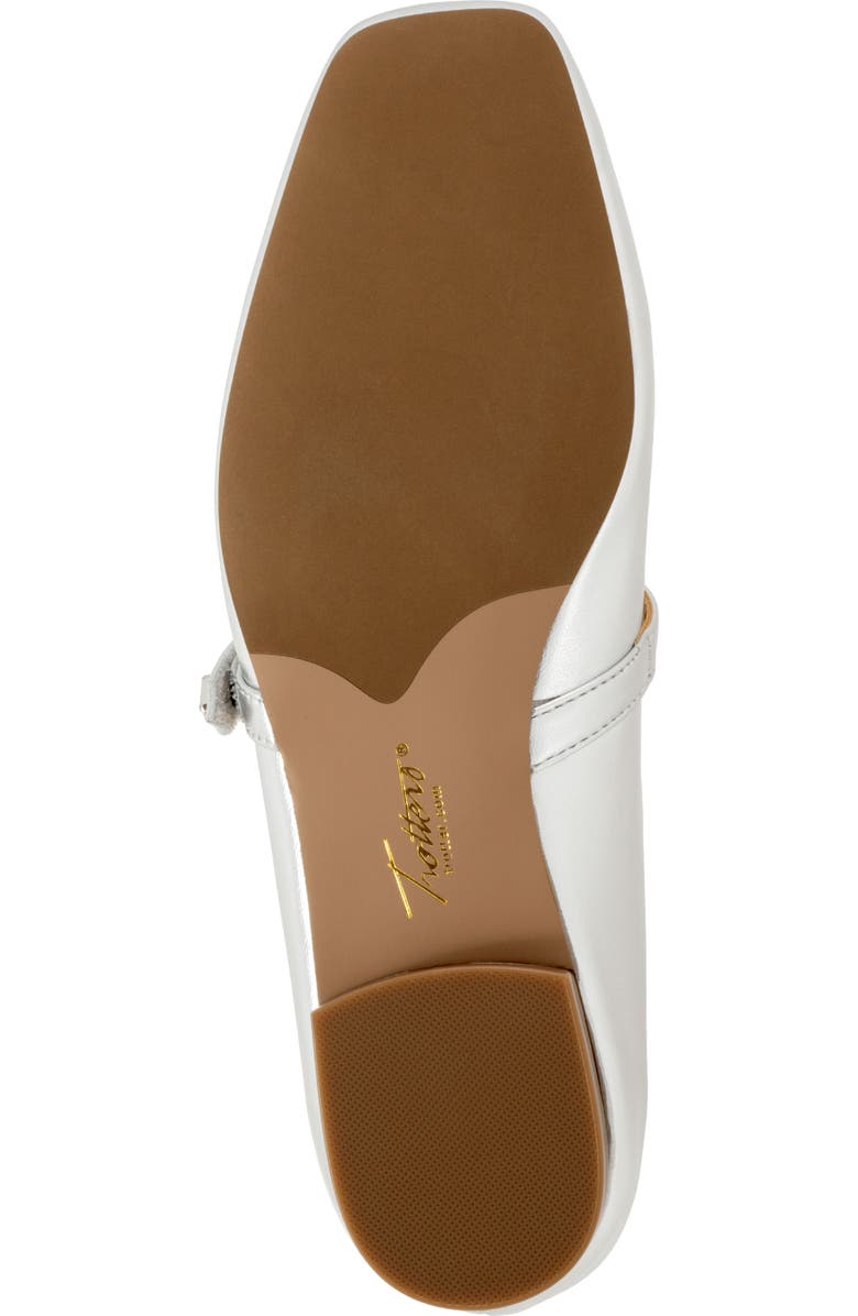 SoftWalk<sup>®</sup> Hazel Mary Jane Flat, Alternate, color, Silver