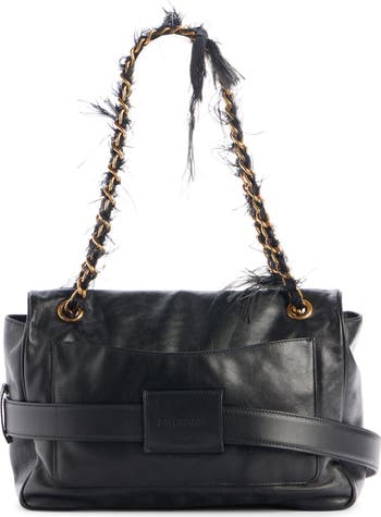 Balenciaga Modu Fringe Chain Leather Shoulder Bag | Nordstrom