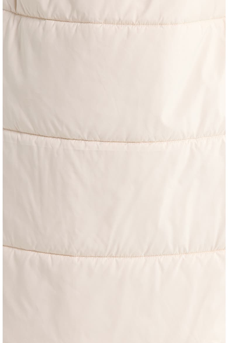 Solstice Longline Puffer Vest, Alternate, color, IVORY BIRCH