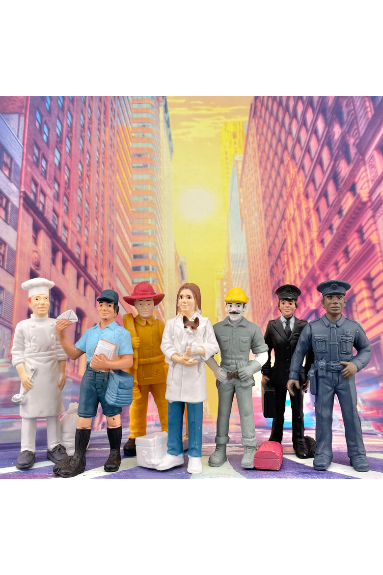 People At Work Toy, Alternate, color, No Color