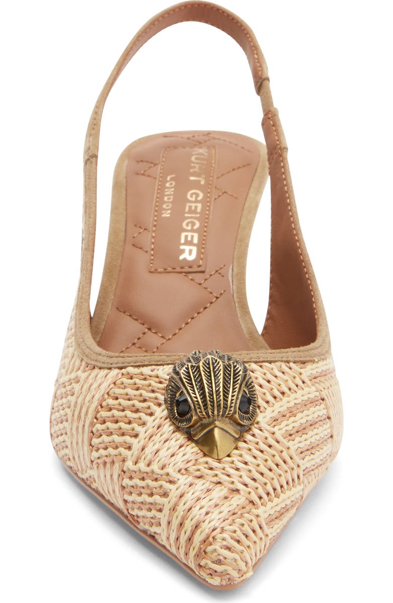 Kurt Geiger London Belgravia Slingback Pump, Alternate, color, Beige Comb