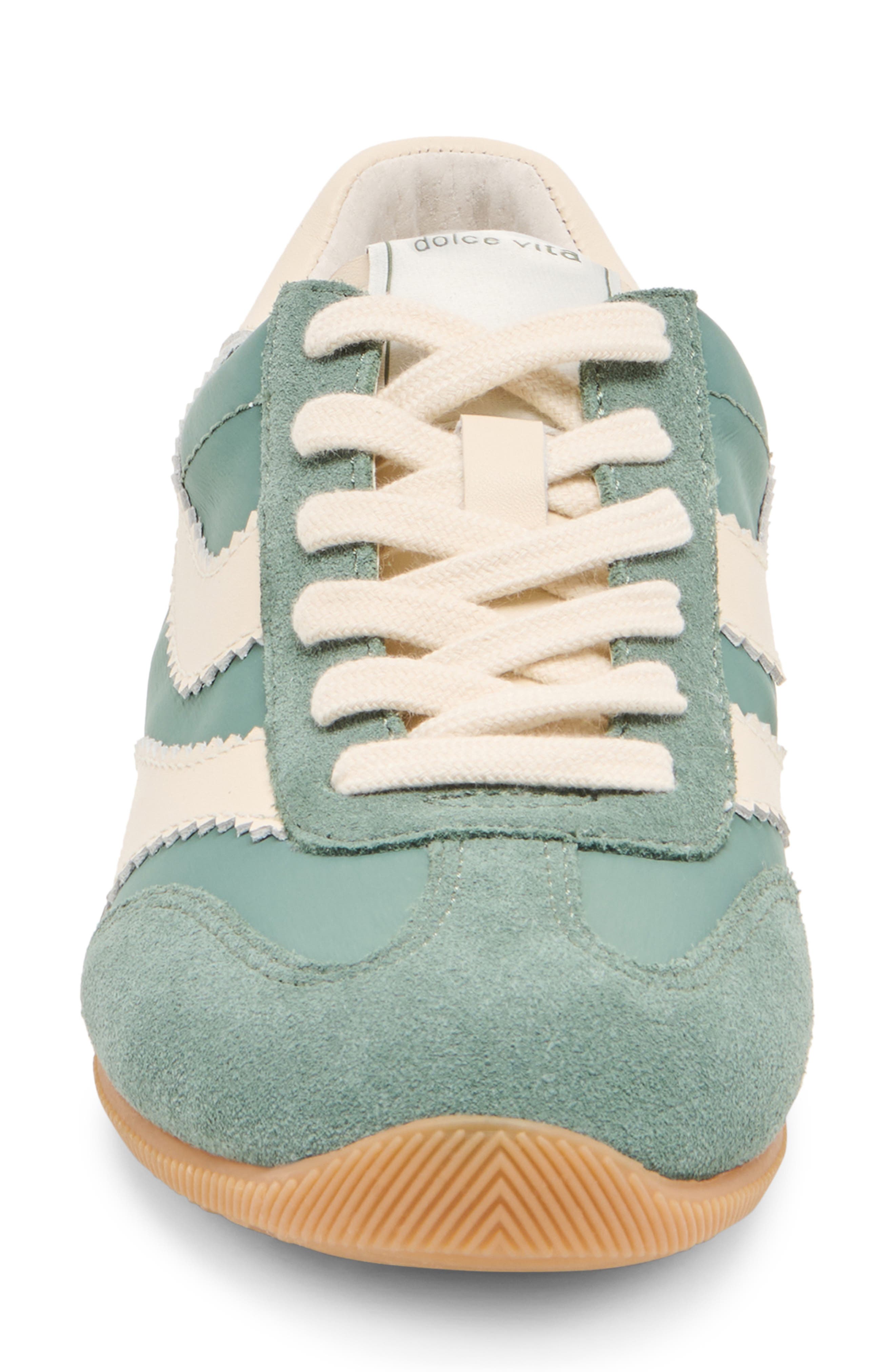 Dolce Vita Limit Sneaker, Alternate, color, Green Nylon