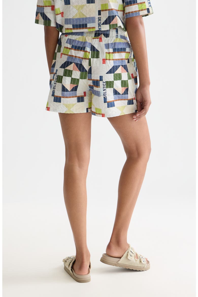 Patchwork Print Embroidered Shorts, Alternate, color, PATCHWORK INFINITY