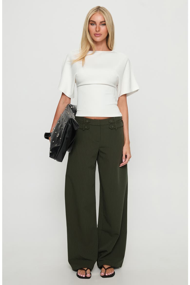 Arazia Crop Dolman Sleeve Knit Top, Alternate, color, WHITE