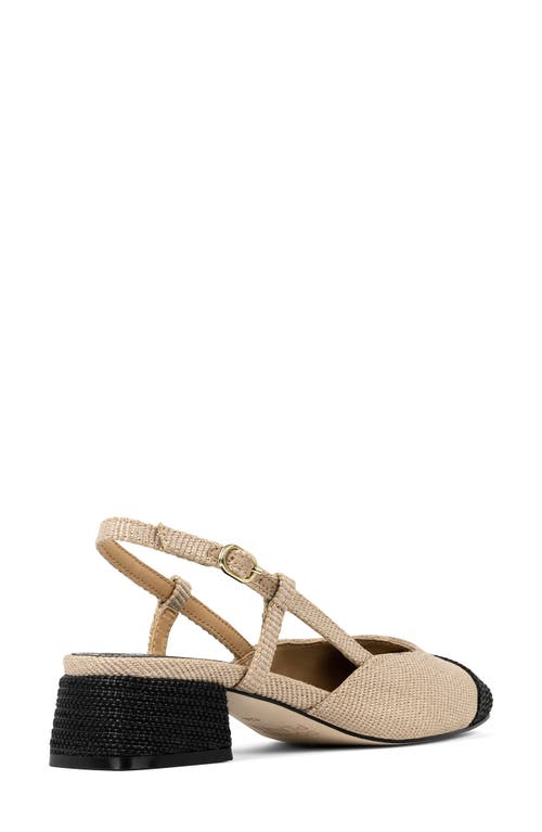 DONALD PLINER DONALD PLINER WOVEN SLINGBACK PUMP