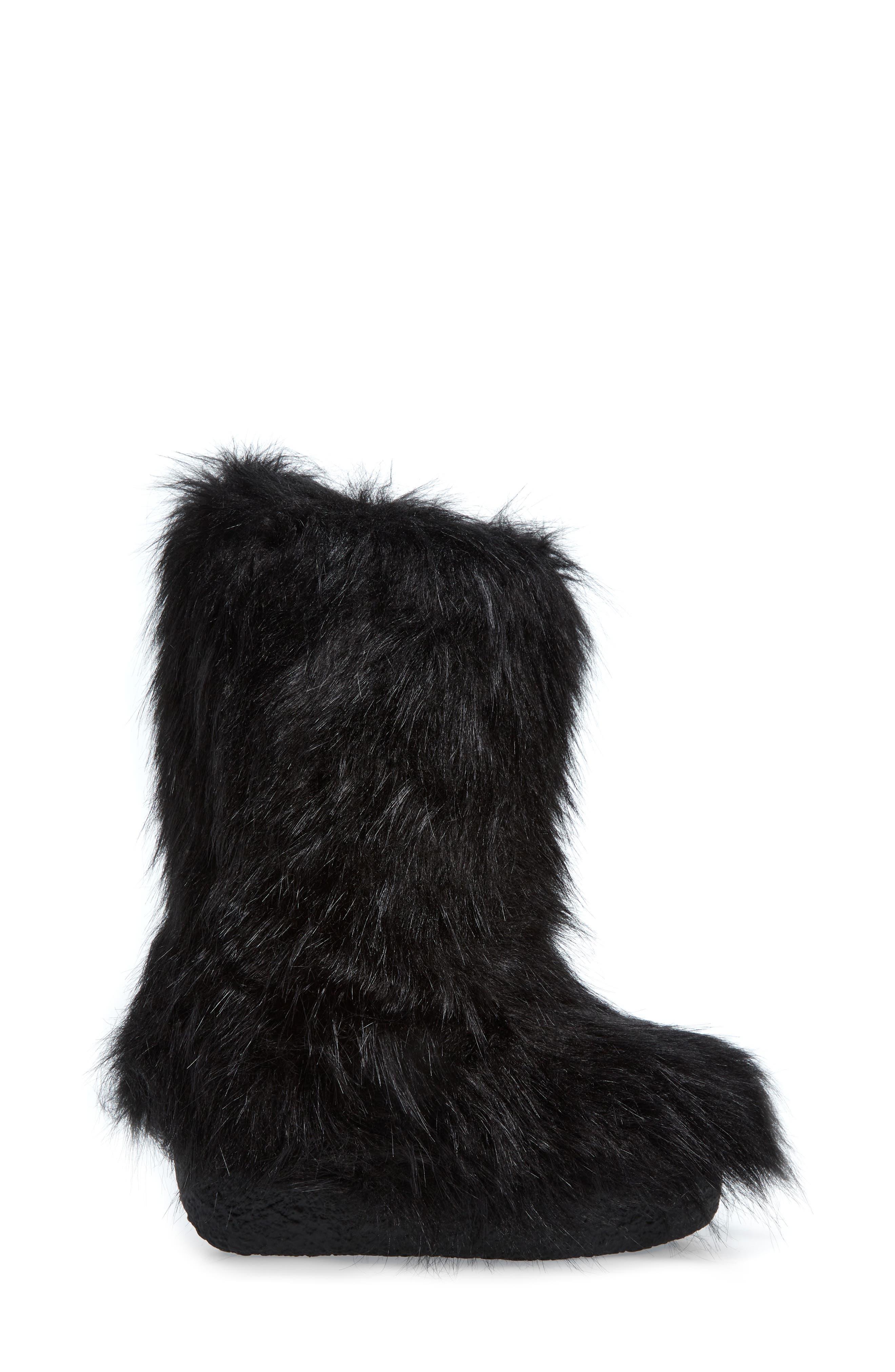 Jeffrey Campbell Faux Fur Bootie, Alternate, color, 