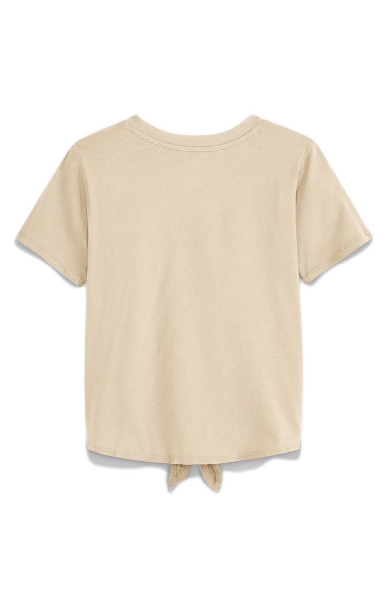 PUMA Kids' Embroidered Tie Hem T-Shirt, Alternate, color,