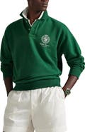 Polo Ralph Lauren Relaxed Fit Fleece Graphic Polo Sweatshirt