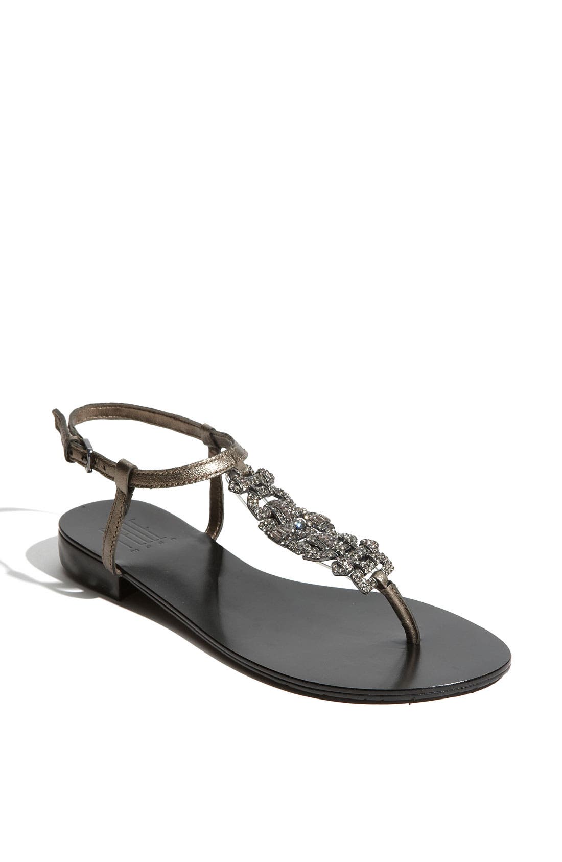 'Bellum' Sandal, Main, color, METALLIC PEWTER